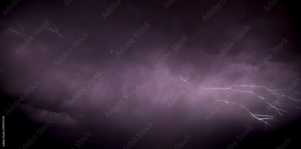 Blitz Himmel lila quer Wolken Blitz Himmel lila quer Wolken