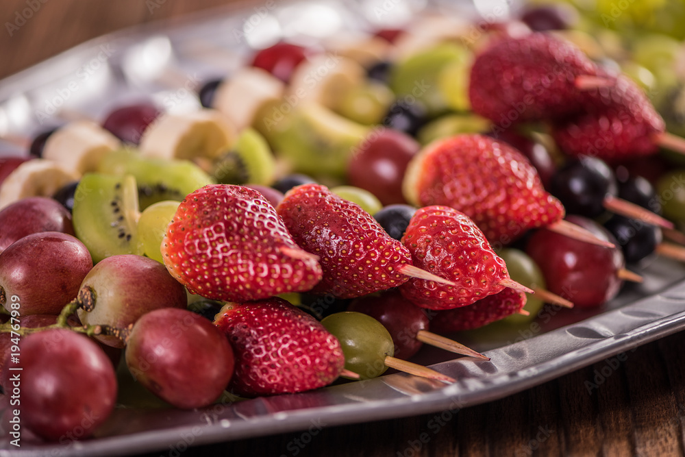 fruit skewers fruit salad on stick fruit skewers fruit salad on stick