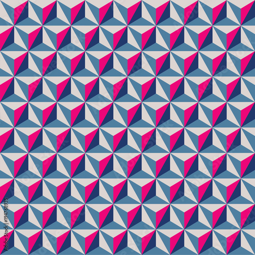 Seamless geometric background pattern.