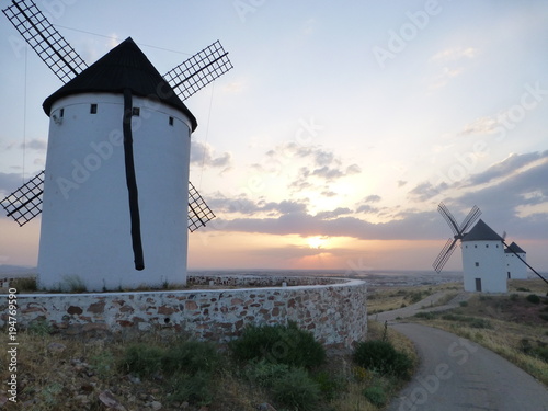 Molinos de viento de Alcázar de San Juan,ciudad​ española ubicada en el noreste de la provincia de Ciudad Real (España)