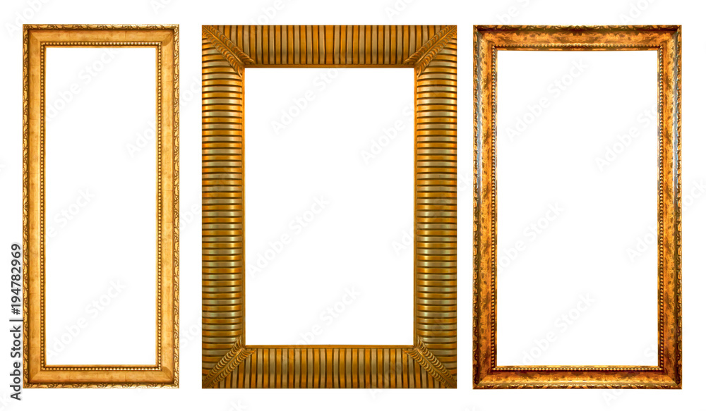 Old gold frame Old gold frame