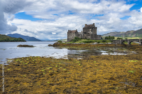 Eilean Donan castle is one of the most famous landmark of scottish heritage, Scotland, Britain