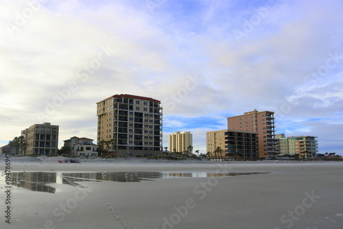 Jacksonville Beach Skyline © steveottie