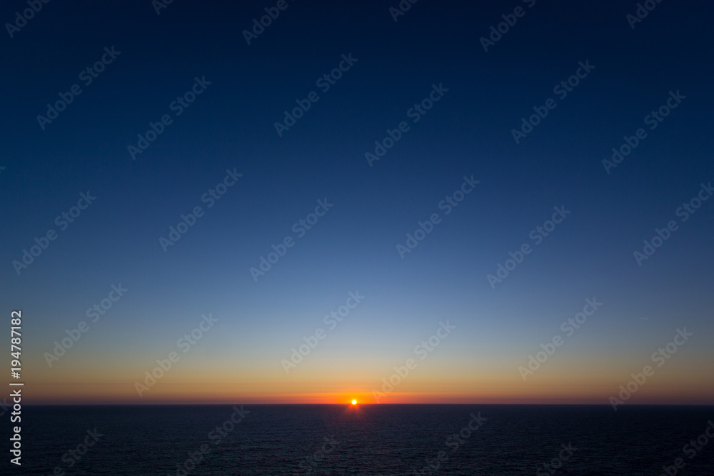 Perfect Ocean Sunset, Cape St Vincent, Portugal