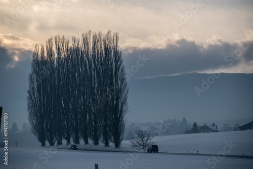 Hiver à la campagne