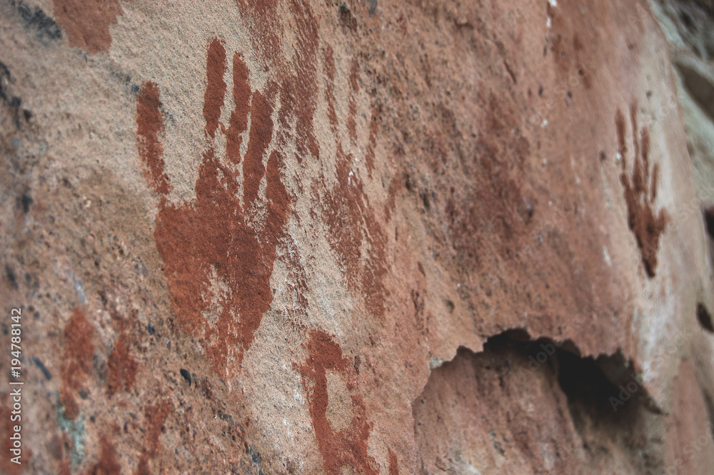 Fototapeta premium Hand Prints 