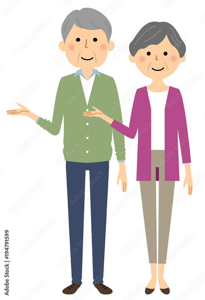 シニアカップル　説明