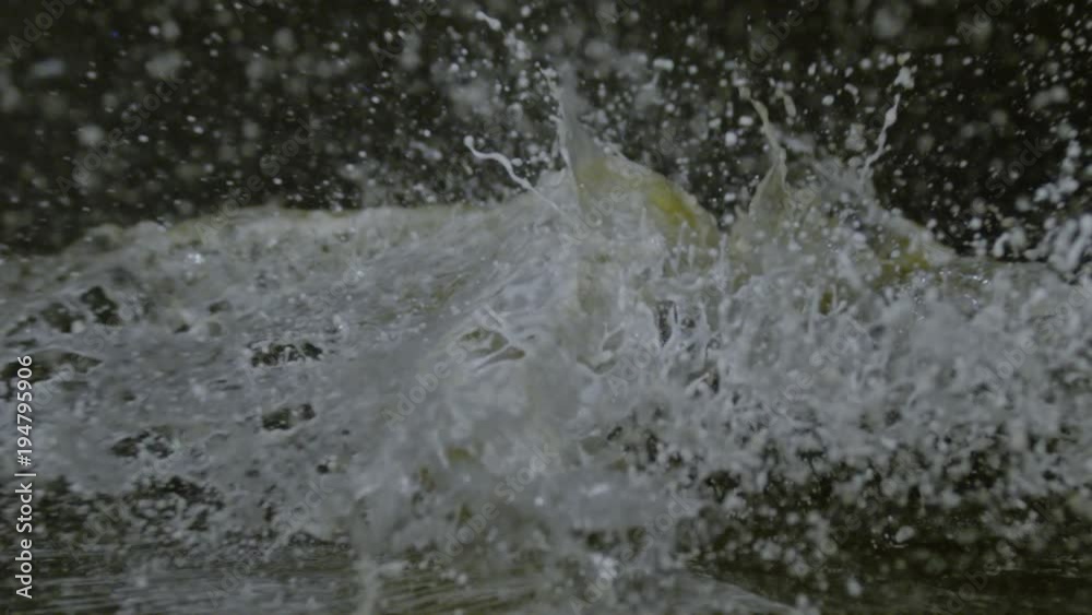 Shooting a juice can, Ultra Slow Motion