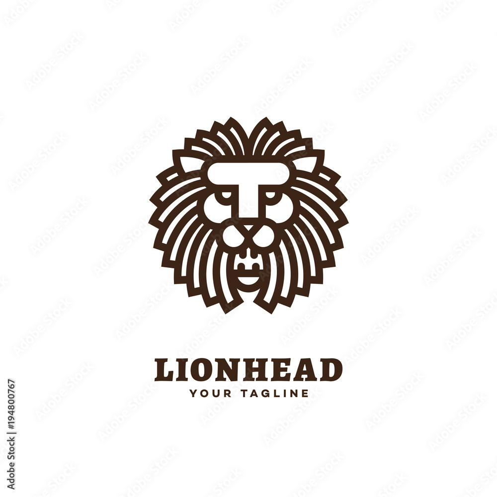 Fototapeta premium Lion logo