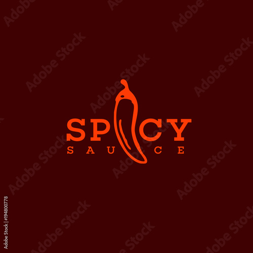 Spicy sauce logo