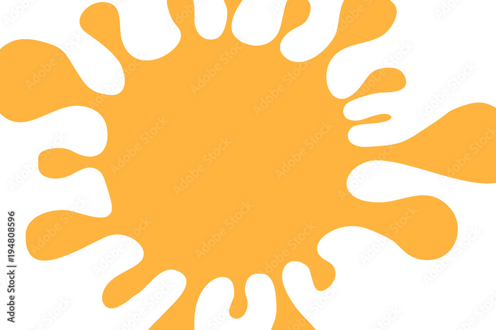 Obraz premium splash - illustration, draft 