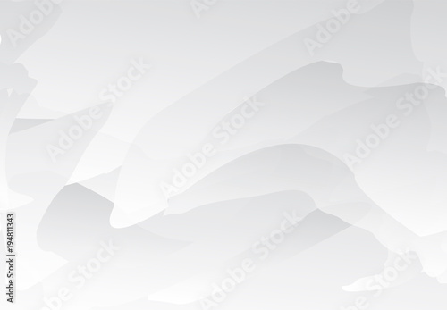White and gray gradient abstract line and wavy background