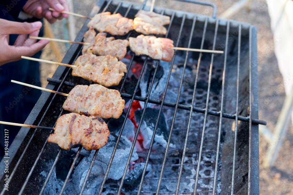 Grilled pork Grilled pork