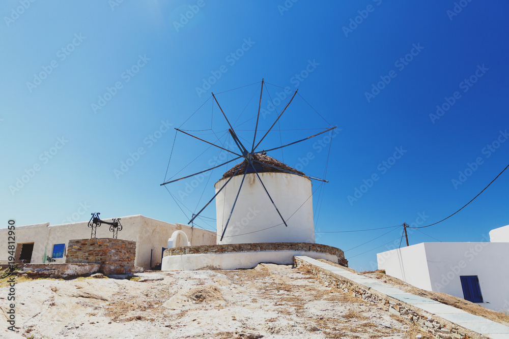 Traditional windmill, Greece