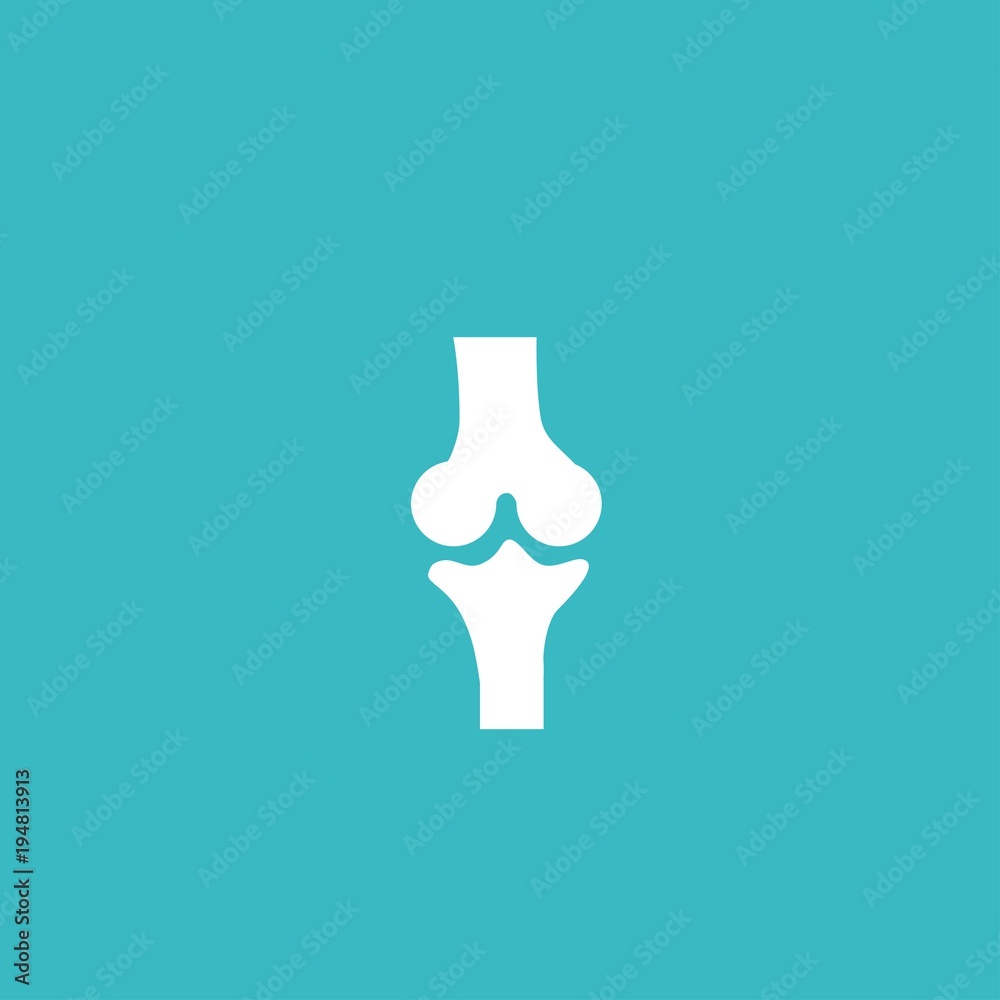 Knee joint sign - vector illustration Knee joint sign - vector illustration