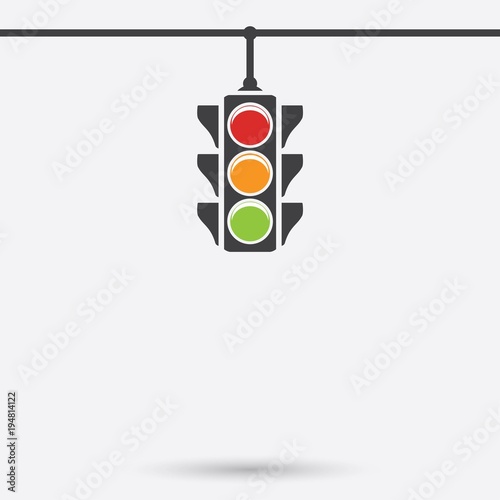 Traffic light icon