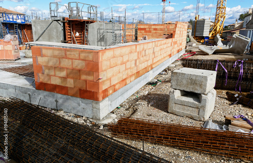 Travaux construction immeuble