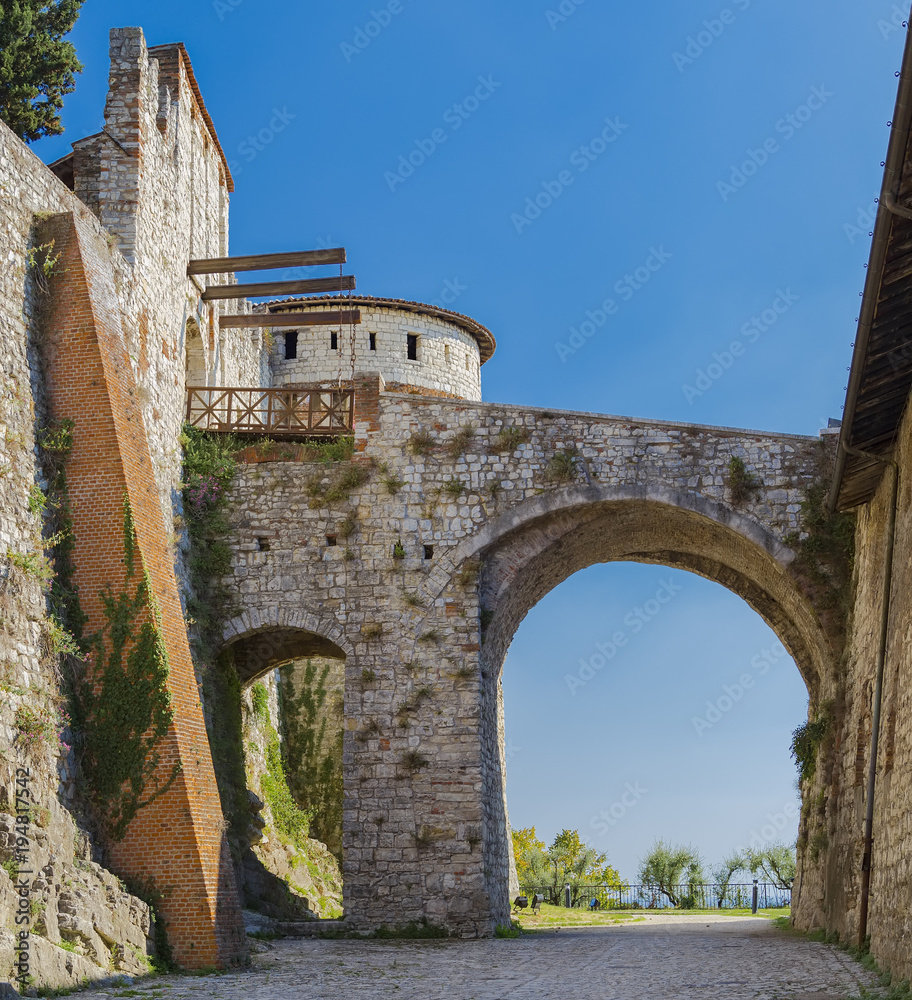 Obraz premium Fragment of the fortifications