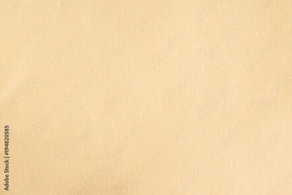 Paper texture delicate pastel beige color, abstract background for printing, decoration