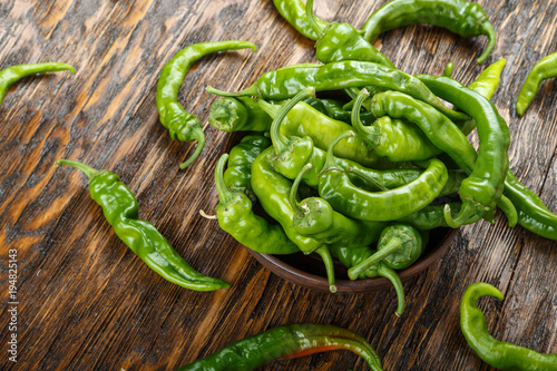 hot green peppers