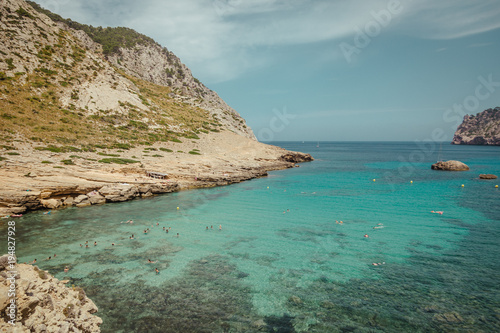 Formentor the coast of mallorca balearic islands Bay Cala