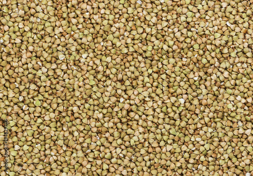 Green buckwheat texture