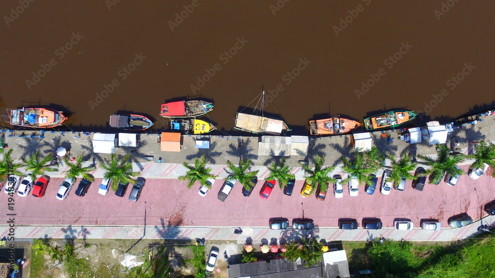 Obraz premium PIER DO GUARAU PESCA