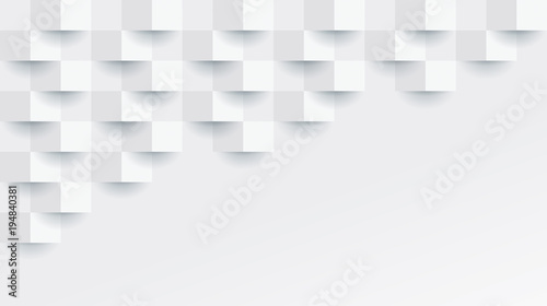 White abstract background vector with blank space for text. © tarapong