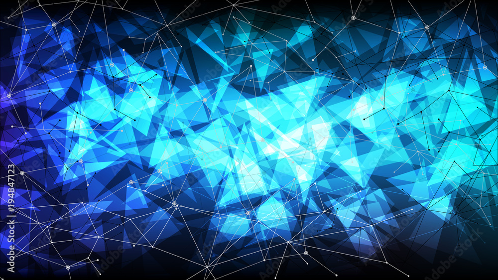 background abstract polygon data technology communication vector design illustration background abstract polygon data technology communication vector design illustration