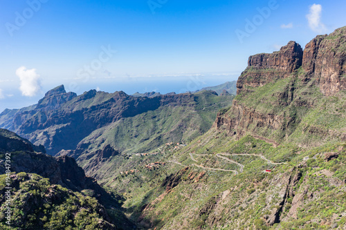 Masca valley in Tenerife, Canary Islands, Spain