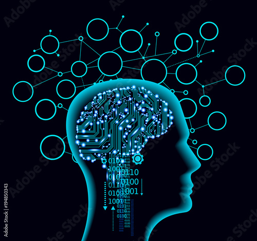 Artificial intelligence concept