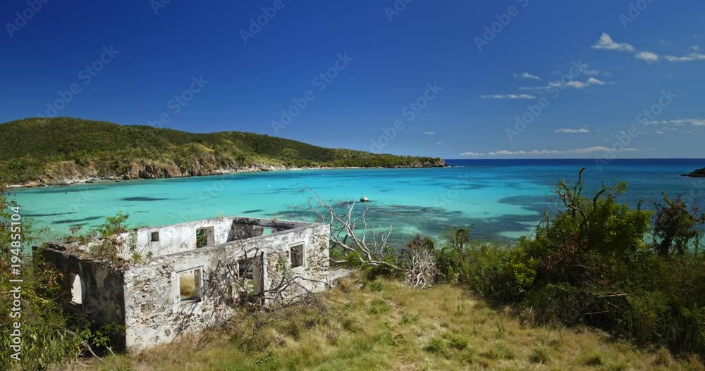 ruins at lameshur bay, st john, united states virgin islands ruins at lameshur bay, st john, united states virgin islands