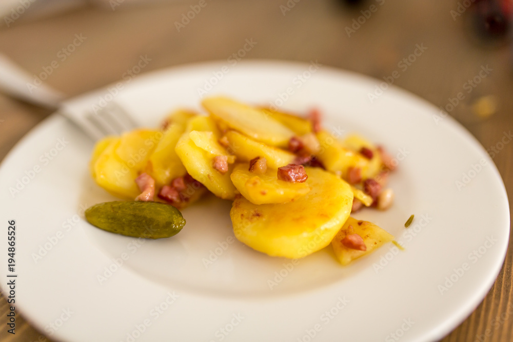Selbstgemachte Bratkartoffeln Selbstgemachte Bratkartoffeln