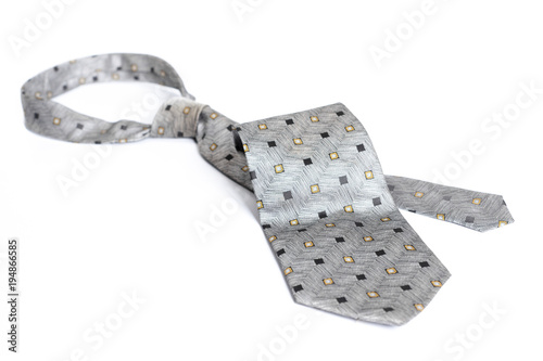 tie isolated on white