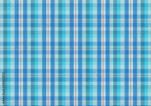 Seamless background of plaid pattern, vector illustration