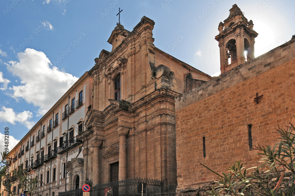 Fototapeta premium Palermo, la chiesa di San Giuseppe Cafasso