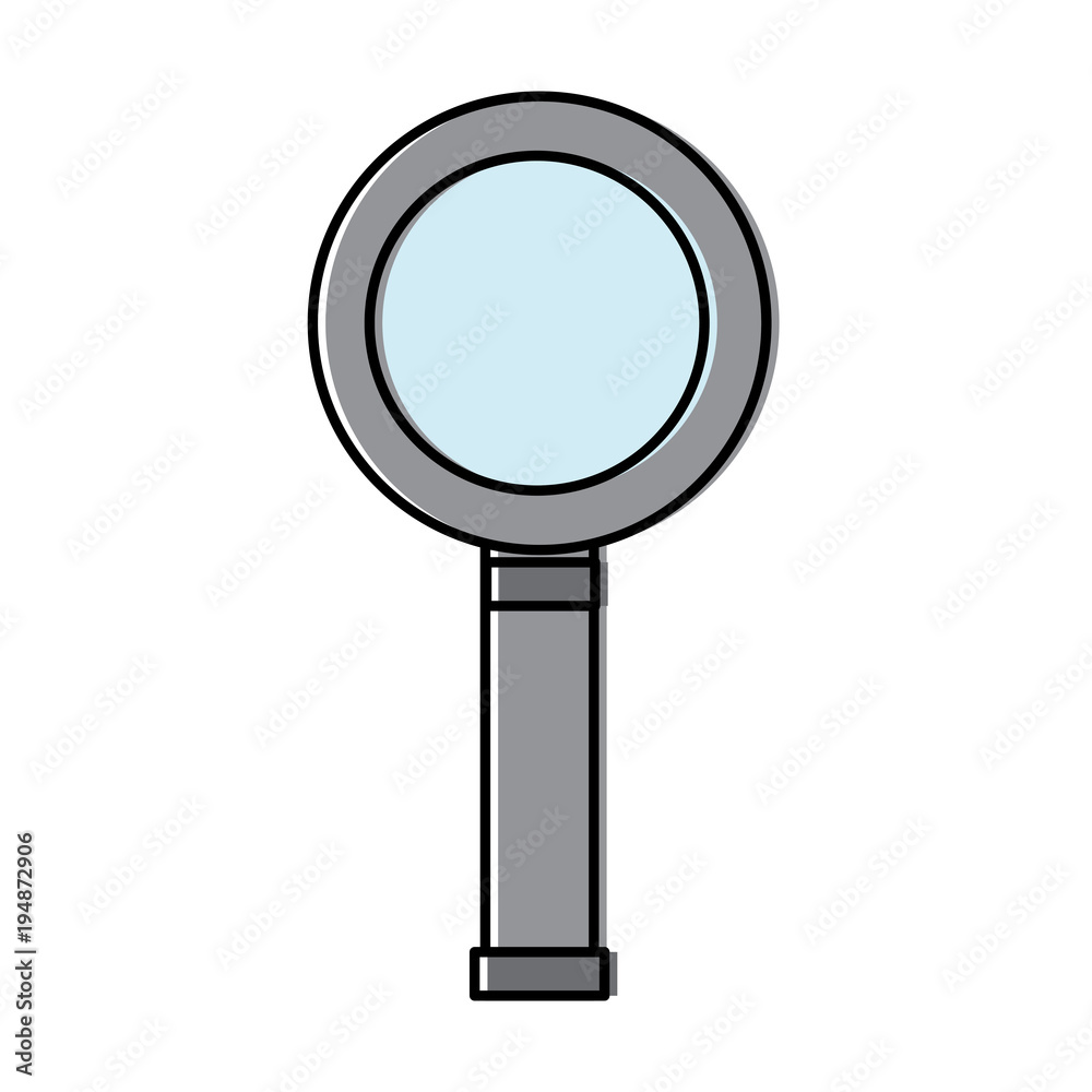 magnifier glass search find digital icon vector illustration magnifier glass search find digital icon vector illustration