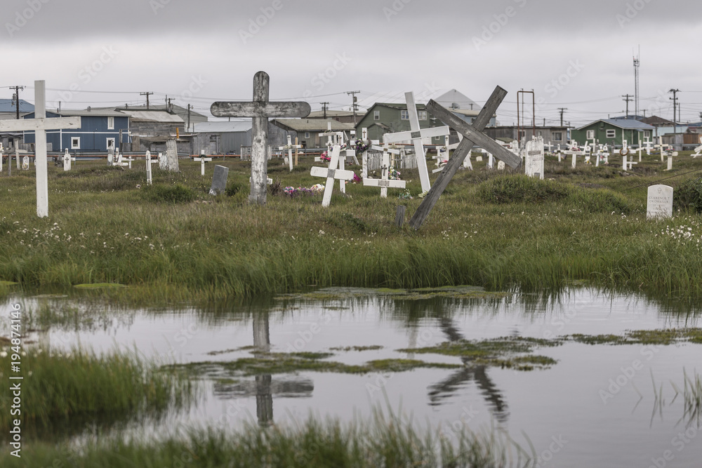 Barrow (Utquìagvik) is the most northern city of Alaska, USA Barrow (Utquìagvik) is the most northern city of Alaska, USA