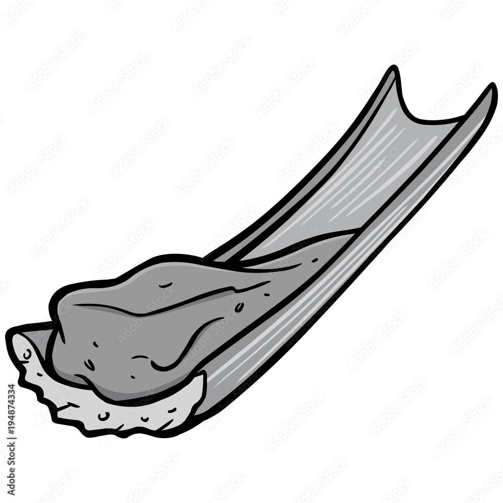 Peanut Butter and Celery Illustration - A vector cartoon illustration of a stick of Celery with Peanut Butter. Peanut Butter and Celery Illustration - A vector cartoon illustration of a stick of Celery with Peanut Butter.