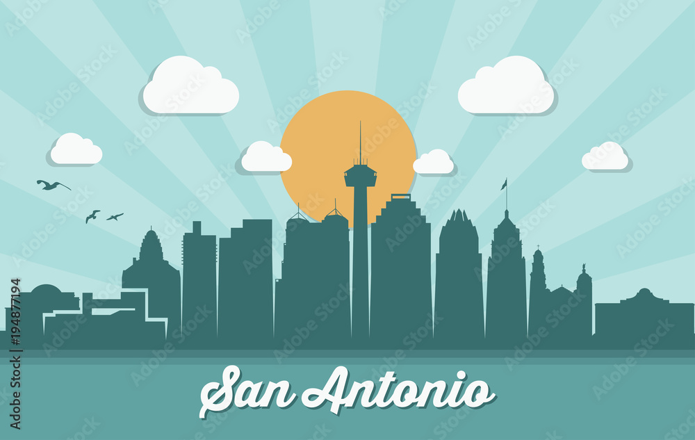 San Antonio skyline 