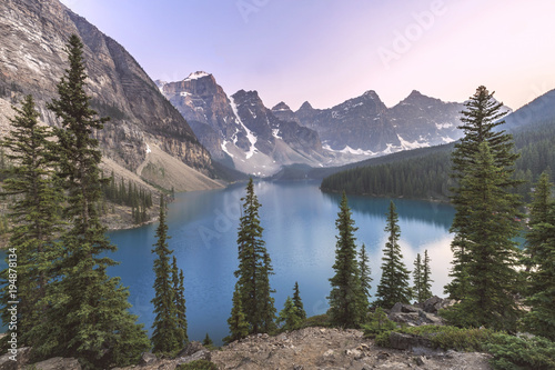 Moraine Lake, Park Narodowy Banff, Kanada