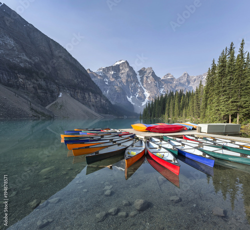 Moraine Lake, Park Narodowy Banff, Kanada