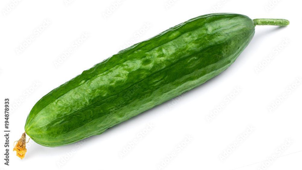 cucumber isolated on white background. With clipping path cucumber isolated on white background. With clipping path