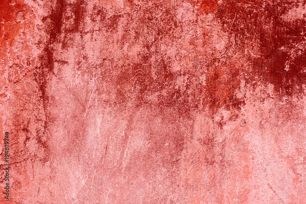 Fototapeta premium Wall fragment with scratches and cracks