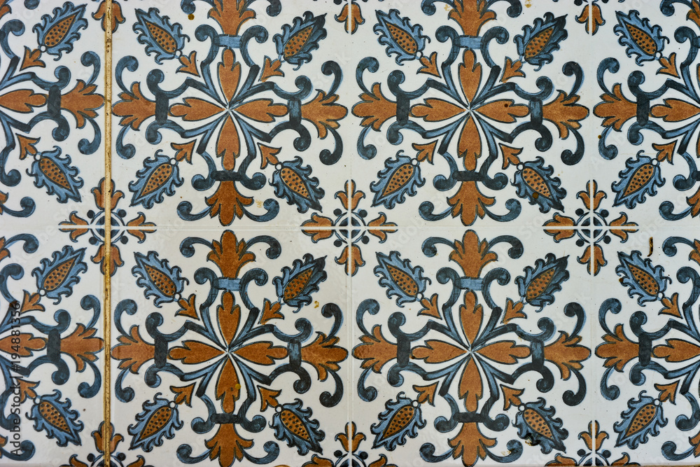 vintage ceramic tiles wall decoration. Vintage Floor Tiles