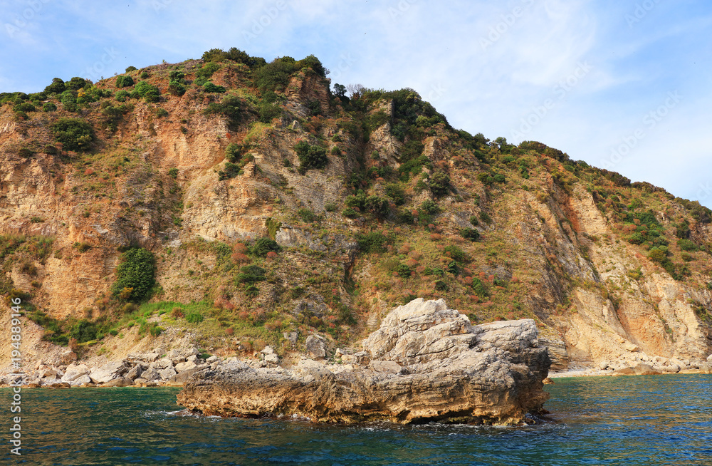 The coast of the Adriatic Sea near Budva The coast of the Adriatic Sea near Budva