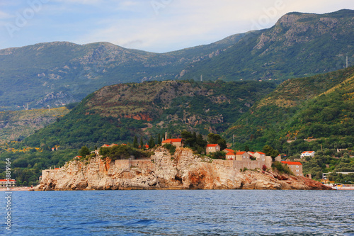 Adriatic Sea coast at Budva, Montenegro, Europe