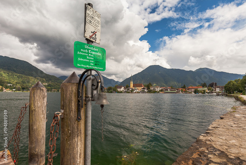 Rottach-Egern at Tegernsee Lake, Upper Bavaria photo