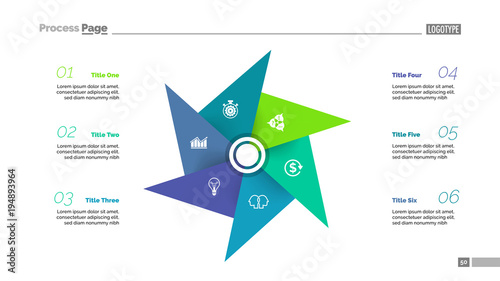 Metaphor Chart with Six Elements Template