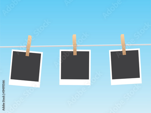 Hanging Pictures Illustration